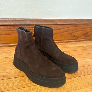 Reformation suede boots